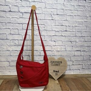 Ogio Red Brooklyn Tablet Purse